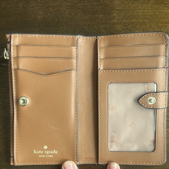 kate spade Handbags - Kate Spade Tan Leather Wallet